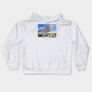 Snowy Afternoon Kids Hoodie